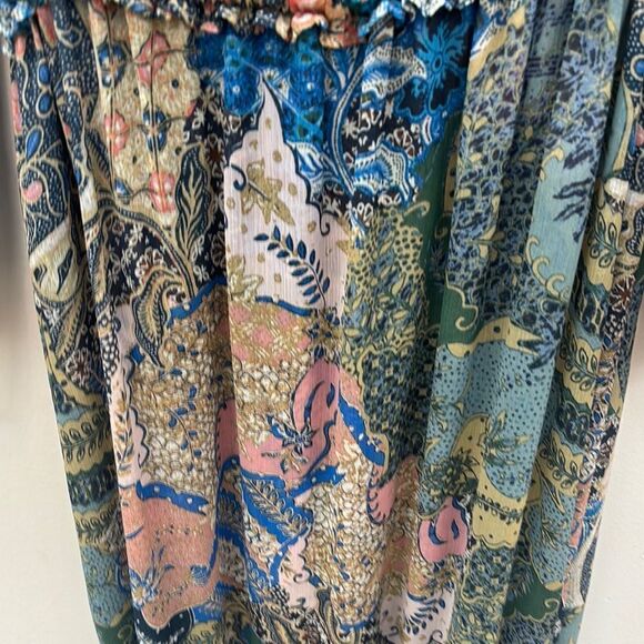 Elegant Multicolor Misa Los Angeles Maxi Dress - Picture 7 of 7